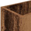 vidaXL Paraplu Standaard Oudhout 40 x 20 x 55,5 cm Bewerkt hout