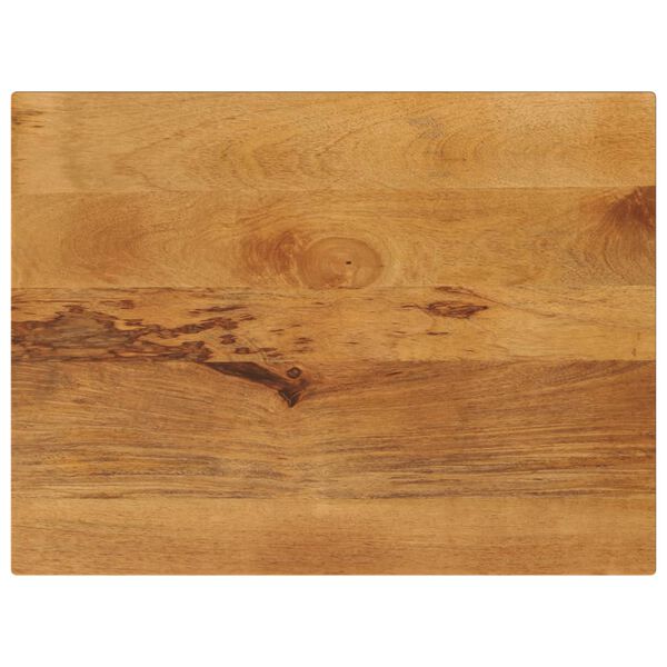 vidaXL Tafelblad rechthoekig 80x60x2,5 cm massief mangohout