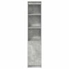 vidaXL Highboard 37,5x35x180 cm spaanplaat betongrijs