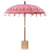vidaXL Balinese parasol met basis Roze &Oslash; 210-220 cm