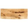 vidaXL Tafelblad met natuurlijke rand 70x30x3,8 cm massief mangohout