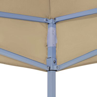 vidaXL Partytentdak 270 g/m² 4,5x3 m beige