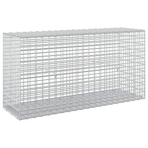 vidaXL Gabion met 5 mm Draad en 5x2,5 cm Gaas 100x30x50 cm