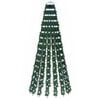 vidaXL LED Kerstboom EKENAS 150 cm 240 LED's Koel wit Staal Groen