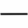 vidaXL Zelfklevende Deurborstels 12 st Zwart 100 cm Aluminium Legering