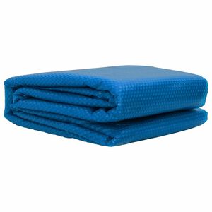 vidaXL Zwembadbedekking Extra Zwaar Blauw 549 cm PE