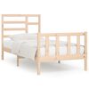 vidaXL Bedframe zonder matras massief grenenhout 100x200 cm