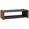 vidaXL Salontafel Naturel 110 x 55 x 35 cm Massief Mahoniehout