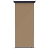 vidaXL Zijscherm Balkon 80 x 250 cm 100% polyester ijzer staal Taupe