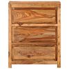 vidaXL Ladekast 60x33x75 cm massief hout