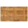 vidaXL Tafelblad rechthoekig 110x50x2,5 cm massief mangohout