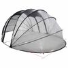 vidaXL Zwembad Tent Koepel Doorzichtig 538 x 440 x 204 cm PVC