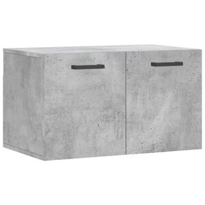 vidaXL Wandkast 60x36,5x35 cm bewerkt hout betongrijs