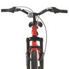 vidaXL Mountainbike 21 versnellingen 27,5 inch wielen 42 cm frame rood