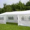 HI Partytent met zijwanden 3x9 m wit