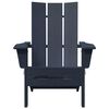 vidaXL Vouw Adirondack Stoel Marineblauw 80,5 x 74,5 x 92 cm HDPE