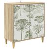 vidaXL Dressoir GOTHA Sonoma 69 x 33 x 75 cm Bewerkt hout