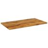 vidaXL Tafelblad rechthoekig 100x50x2,5 cm massief mangohout