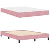vidaXL Boxspringbed met matras Roze 140 x 210 cm Stof
