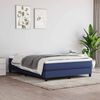 vidaXL Pocketveringmatras medium 140x190x20 cm stof blauw