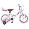 vidaXL Kinderfiets 16 Inch voor 4-6 jaar oud Wit