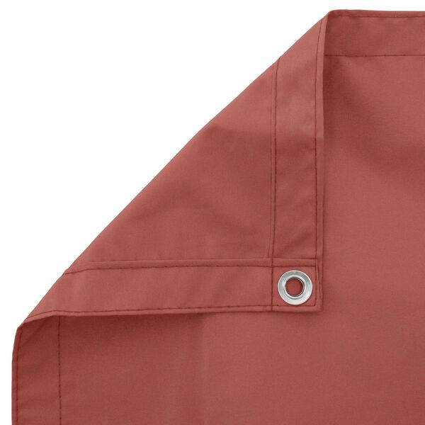 vidaXL Balkon Scherm Terracotta 110 x 600 cm Oxford Stof