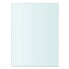 vidaXL Schappen 2 st 20x15 cm glas transparant