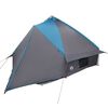 vidaXL Teepee Tent met dak Blauw en Grijs 490 x 410 x 210 cm