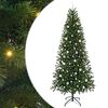 vidaXL Kunstkerstboom Groen 240 cm PE en PVC