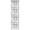 vidaXL Doucherolgordijn met cassette 80x240 cm stofbreedte 76 cm