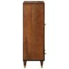 vidaXL Hoge kast met lade Bruin 60 x 33 x 100 cm Massief Mango Hout