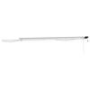 vidaXL Handmatige Luifelhouder met LED's Wit 4 &times; 3,5 m Aluminium