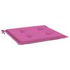 vidaXL Tuinstoelkussens 6 st 50x50x4 cm stof roze