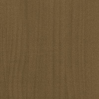 vidaXL Salontafel 75x50x33,5 cm massief grenenhout honingbruin