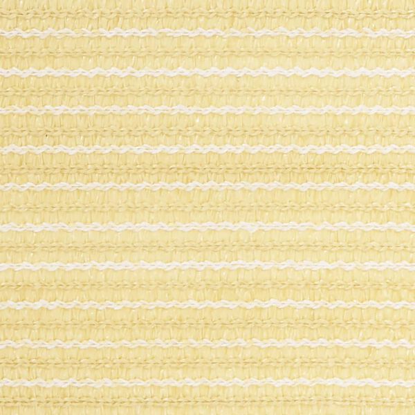 vidaXL Balkonscherm 90x400 cm HDPE beige