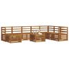 vidaXL Sofa-Sets Naturel Massief Acaciahout