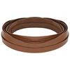 vidaXL Leren Strap Bruin 500 x 2 cm Leer