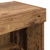 vidaXL TV-kast Wandgemonteerd Oud Hout 60 x 30 x 30 cm Bewerkt hout