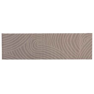 vidaXL Keuken Vloerkleed Bruin Scandinavisch 150 x 45 cm