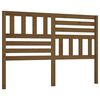 vidaXL Hoofdbord 156x4x100 cm massief grenenhout honingbruin