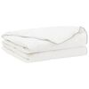 vidaXL Dekbed FULDA 220 x 260 cm Zomer 100 GSM 90% Gansendons Wit