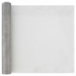 vidaXL Gaasnet 60 x 2000 cm 18 mesh Roestvrij staal 304 zilver