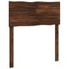 vidaXL Live Edge Hoofdbord ROSTOCK Donkerbruin 100 cm