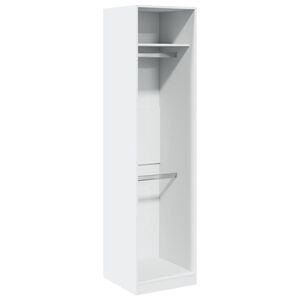 vidaXL Kledingkast 50x50x200 cm bewerkt hout wit