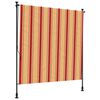 vidaXL Buiten Rolgordijn Multikleur 100 x 270 cm