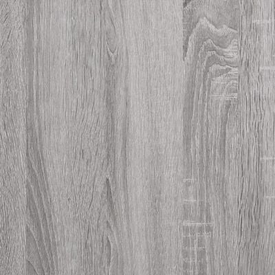 vidaXL Schoenenkast 40x36x105 cm bewerkt hout grijs sonoma
