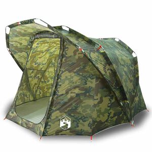 vidaXL Vistent 4-persoons waterdicht camouflage