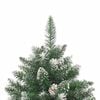 vidaXL Kunstkerstboom met 150 LED Groen 120 cm PVC en Plastic en Staal