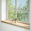vidaXL Vensterbanken 2 st onbehandeld 110x30x2 cm massief eikenhout