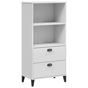 vidaXL Boekenkast VIKEN 60x35x123 cm bewerkt hout wit